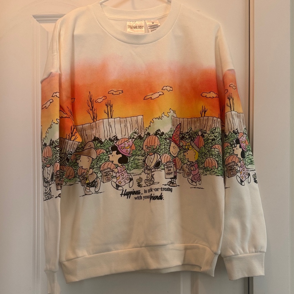 NWT Peanuts Trick-or-Treat Sweatshirt